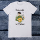 Toss a coin - T-Shirt mit Aufdruck für Herren