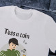 Toss a coin - T-Shirt mit Aufdruck für Herren