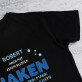 Haken - Schwarzes T-Shirt für Herren