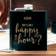 Happy Hour - Flachmann mit Gravur