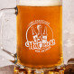 Hattrick - Personalisierter Bierkrug
