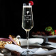Hey Beautiful - Sektglas mit Gravur