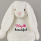 Hey beautiful - Maskottchen mit Stickerei