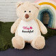 Hey beautiful - Maskottchen mit Stickerei