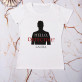 Hello detective - T-Shirt mit Aufdruck für Damen