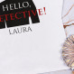Hello detective - T-Shirt mit Aufdruck für Damen