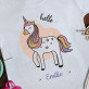 Hello unicorn - T-Shirt mit Aufdruck für Kinder