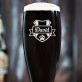 Wappen + Name - Bierglas mit Gravur
