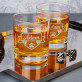 Wappen + Name - Whiskyglas