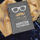 Hipster - Notizbuch A5 mit Aufdruck