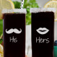 His&Hers - zwei Longdrinkgläser mit Gravur