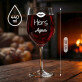 His&Hers - Weinkaraffe und zwei Weingläser - Set mit Gravur