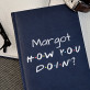 How you doin`? - Notizbuch A5 mit Aufdruck