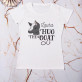Hug the goat - T-Shirt mit Aufdruck für Damen