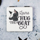 Hug the goat - Taschenspiegel