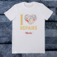 I love repairs - T-Shirt mit Aufdruck für Herren