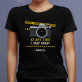 I may snap - Schwarzes T-Shirt für Damen