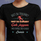 Geh joggen - Schwarzes T-Shirt für Damen