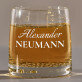 Vor- und Nachname - Whiskyglas