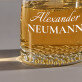 Vor- und Nachname - Whiskyglas