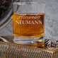 Vor- und Nachname - Whiskyglas Vor- und Nachname - Whiskyglas