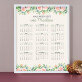 Name Blumen - Kalender im Rahmen Name Blumen - Kalender im Rahmen