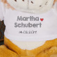 Vorname + Nachname - Kuscheltier