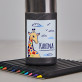 Name giraffe - 12-Buntstifte Set in Dose