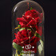 Namen + Datum - Ewige Rose Im Glas
