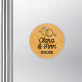Namen Hochzeit - Flaschenöffner mit Magnet