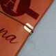 Initiale name 2 - Retro Notizbuch