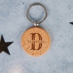 Initiale Name - Schlüsselanhänger aus Holz