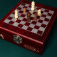 Initiale Name floral - Schach-Weinset