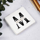 Initiale Name - Taschenspiegel mit Aufdruck