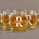 Initiale Name - Whiskyglas