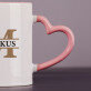 Initiale mit Namen - personalisierte Tasse