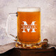 Initiale mit Namen - Personalisierter Bierkrug