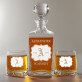 Initiale - Whiskykaraffe und Whiskygläser - Set mit Gravur