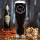 Initialen 2 - Bierglas mit Gravur