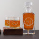 Initialen 2 - Set: und Whiskygläser mit Gravur