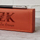 Initialen Vor- und Nachname floral - Parker-Stift im Etui