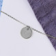 Initialen - Mama - Silberarmband mit Kreisanhänger