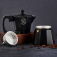 Initialen Liebe - Espressokanne mit Gravur