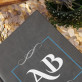 Initialen - Notizbuch A5 mit Aufdruck