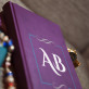 Initialen - Notizbuch A5 mit Aufdruck