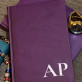 Serif Initialen - Notizbuch A5 mit Aufdruck