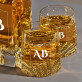 Initialen - Whiskykaraffe und Whiskygläser - Set mit Gravur