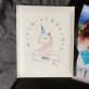 Einhorn - personalisiertes Fotoalbum