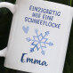 einzigartig wie eine Schneeflocke - Tassen