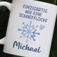 einzigartig wie eine Schneeflocke - Tassen